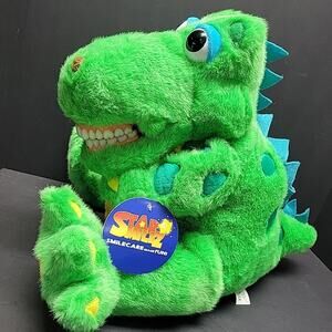 StarSmilez Alligator Dental Teaching Plush Puppet 15" Water Squirt Toy Rare